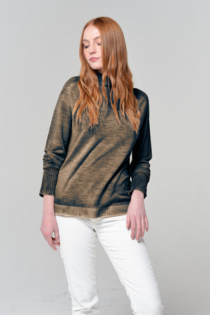 Holm Rock Art Sweater - Flint