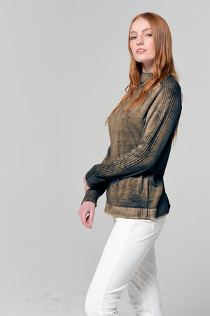 Holm Rock Art Sweater - Flint
