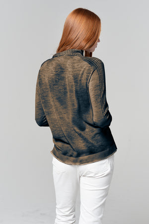 Holm Rock Art Sweater - Flint