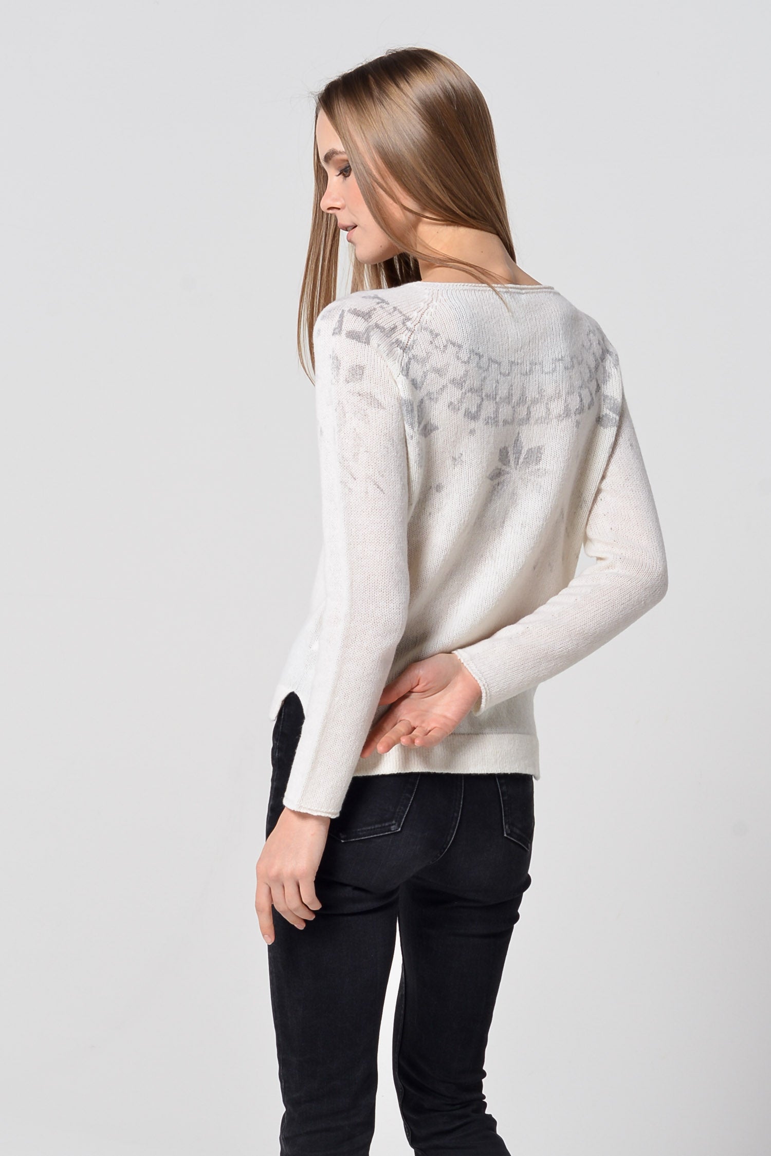 Maglia Appin Fair Isle - Foam