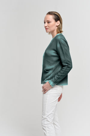 Elgin Smoke Art Sweater - Cirrus