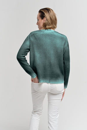 Elgin Smoke Art Sweater - Cirrus