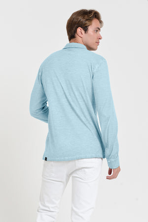 Garda Shirt - Men's Regular Fit Cotton Shirt - Bora Bora