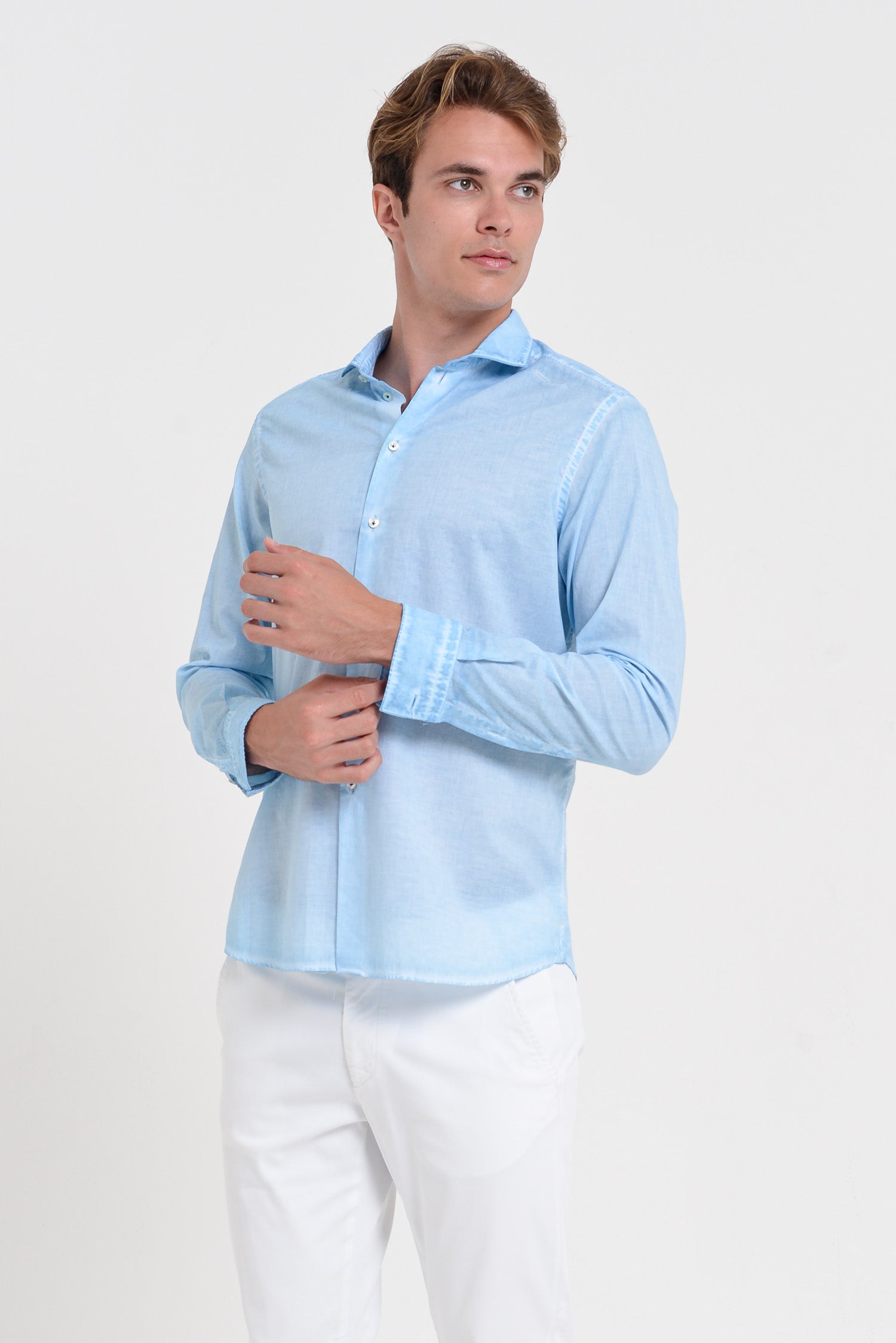 Classic Fit Shirt in Voile - Viking