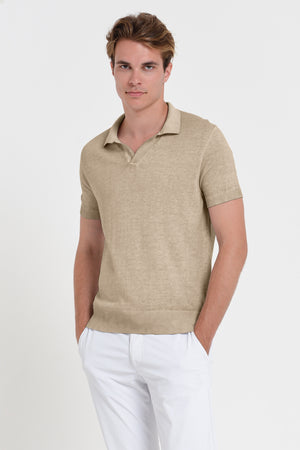 Nico Knit Polo Shirt - Harbor