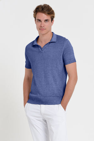 Nico Knit Polo Shirt - Whale
