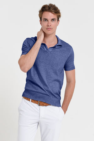 Nico Knit Polo Shirt - Whale