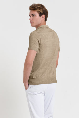 Nico Knit Polo Shirt - Harbor
