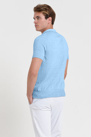 Nico Knit Polo Shirt - Viking