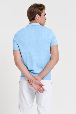 Nico Knit Polo Shirt - Viking