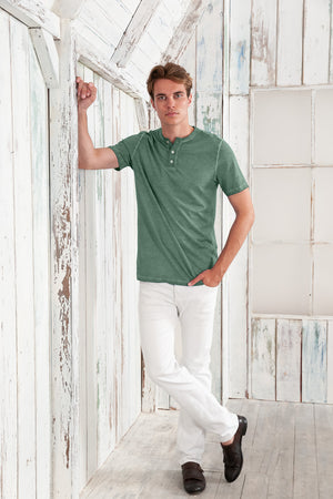 Paddle Henley - Juniper