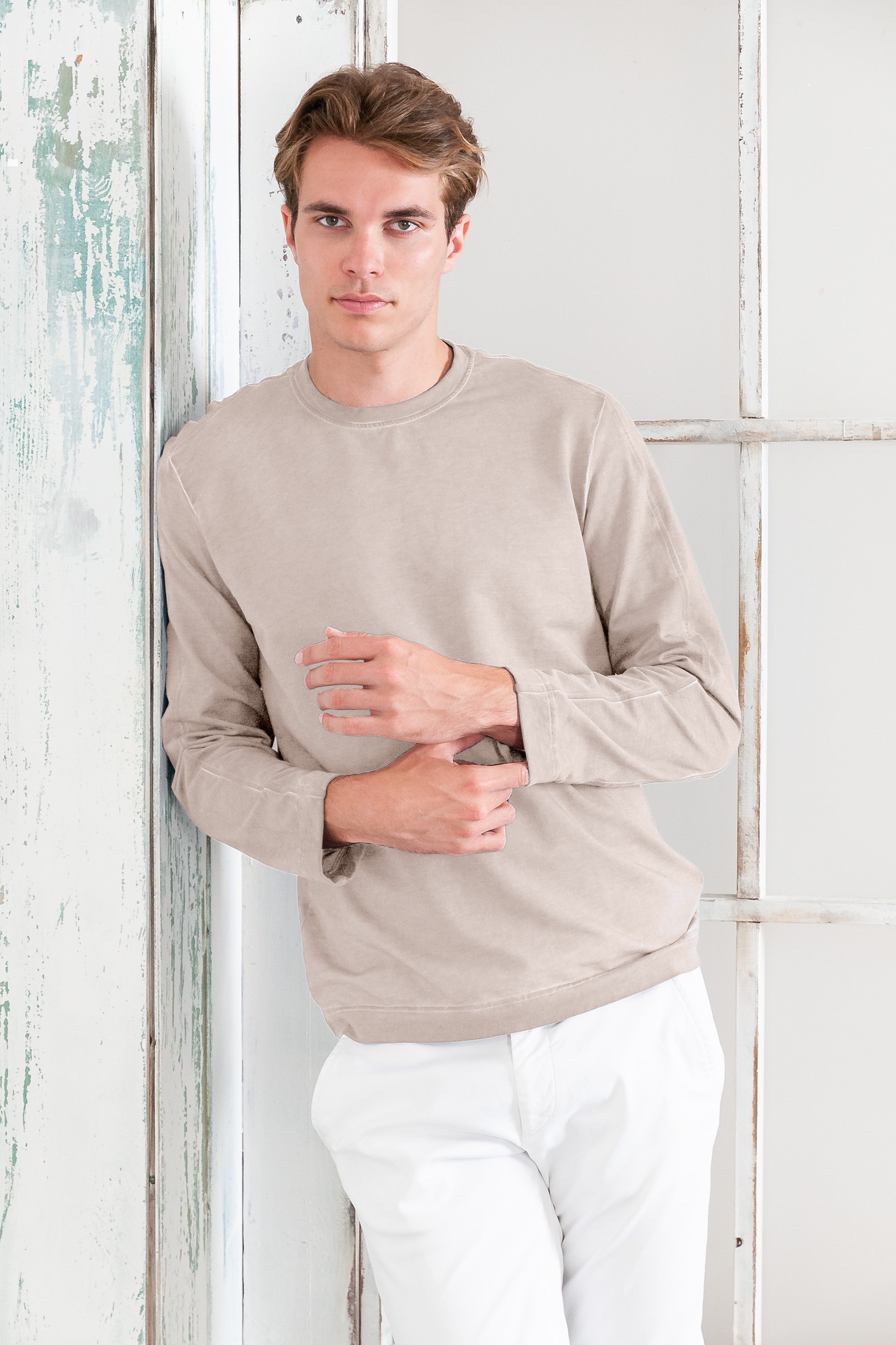 Maglia Girocollo Docks - Canapa