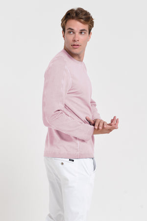 Docks Crewneck Sweater - Rose