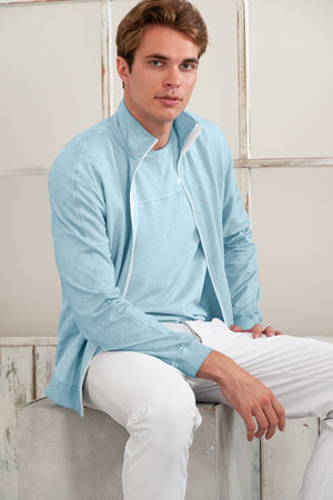Warf - Full Zip Fleece Sweater - Bora Bora