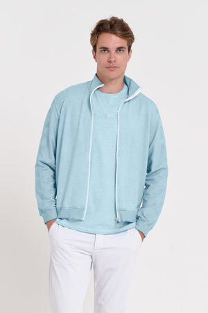 Warf - Full Zip Fleece Sweater - Bora Bora