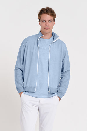 Warf - Full Zip Fleece Sweater - Fiji