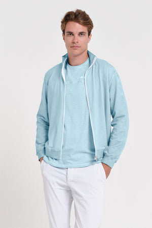 Warf - Full Zip Fleece Sweater - Bora Bora