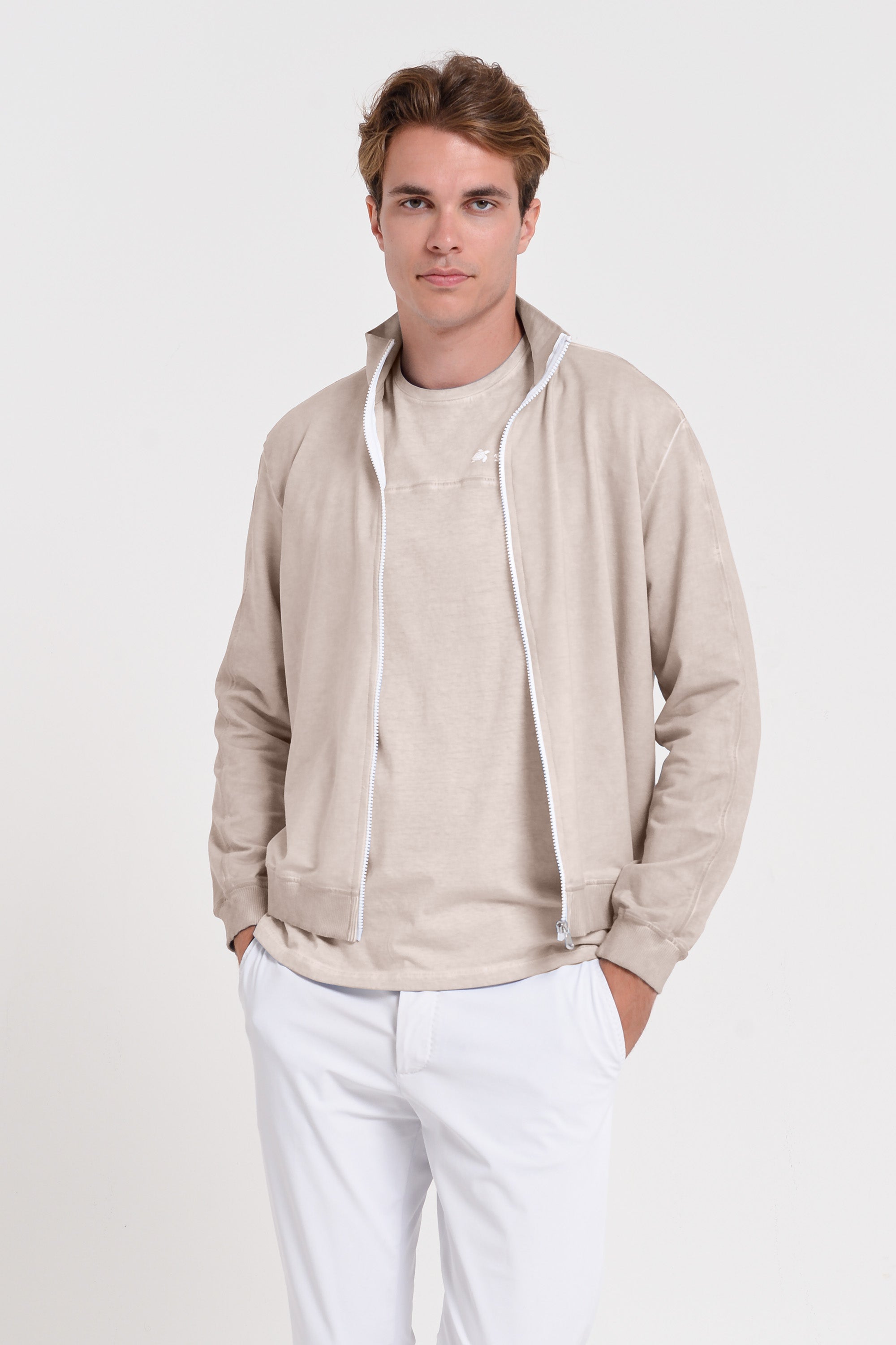 Warf - Full Zip Fleece Sweater - Canapa