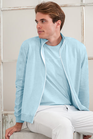Warf - Full Zip Fleece Sweater - Bora Bora