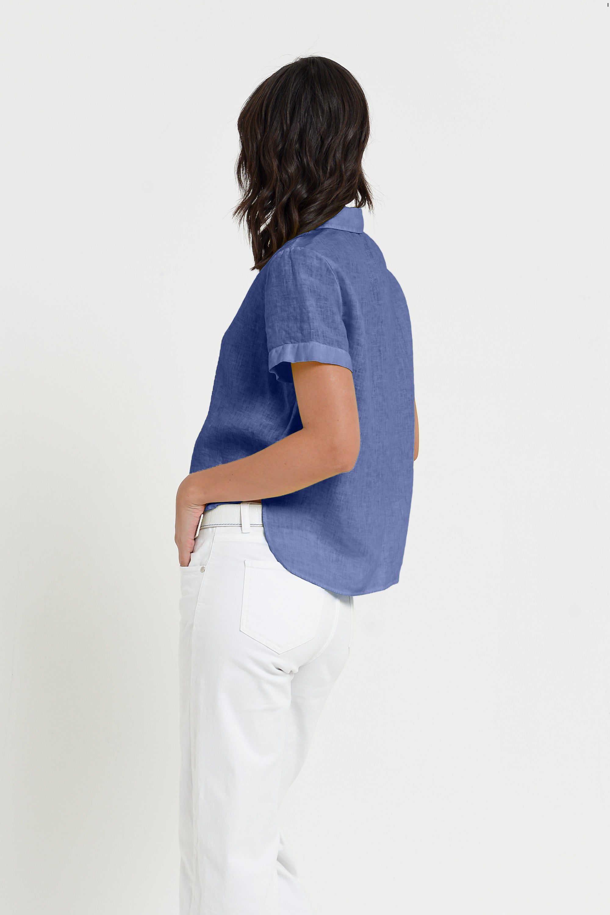 Sunray Linen Shirt - Whale