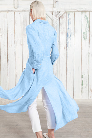 Brooke - Women's Shirtdress in Linen - Viking