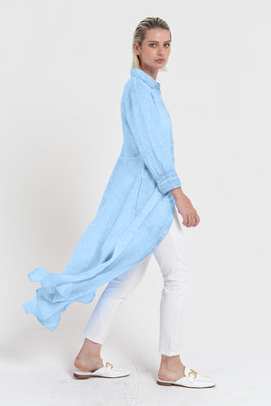 Brooke - Women's Shirtdress in Linen - Viking