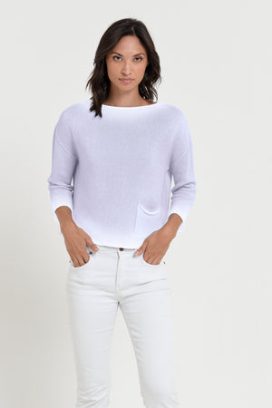 Sofia Knit in Spray Art - Lilac