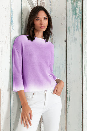 Sofia Knit in Spray Art - Morado
