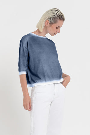 Kriss Knit in Spray Art - Whale