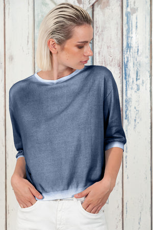 Kriss Knit in Spray Art - Whale