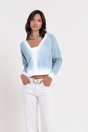 Raven Cardi in Spray Art - Viking