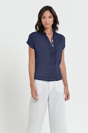 Love Letter Polo Shirt - Navy