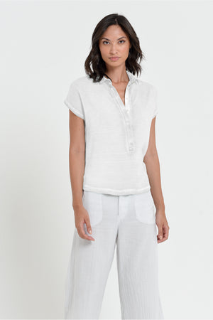 Love Letter Polo Shirt - White