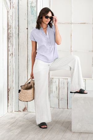 Love Letter Polo Shirt - Lilac