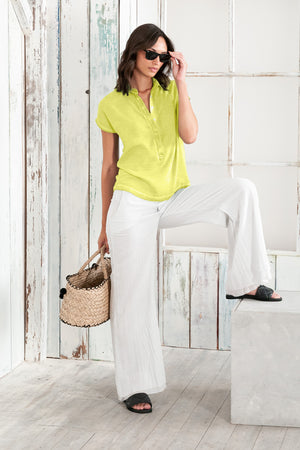 Love Letter Polo Shirt - Lime