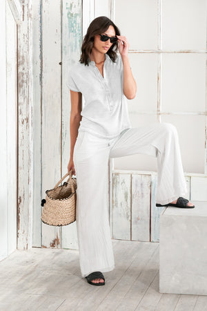 Love Letter Polo Shirt - White