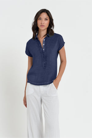 Love Letter Polo Shirt - Navy