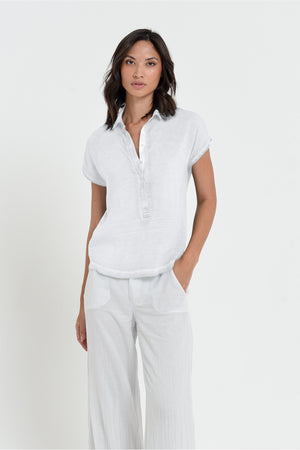 Love Letter Polo Shirt - White