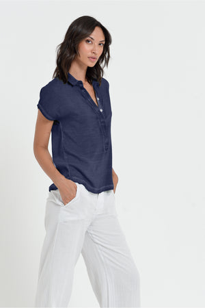 Love Letter Polo Shirt - Navy