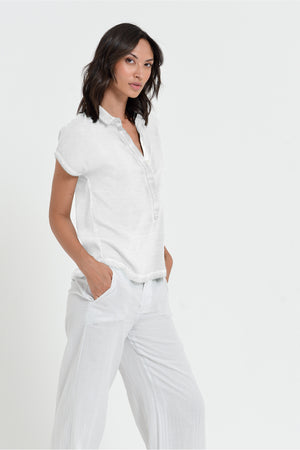 Love Letter Polo Shirt - White