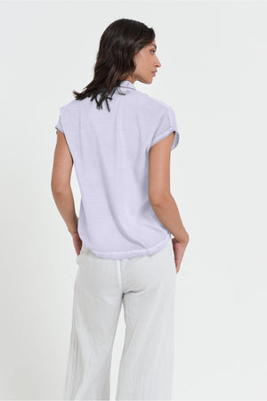 Love Letter Polo Shirt - Lilac