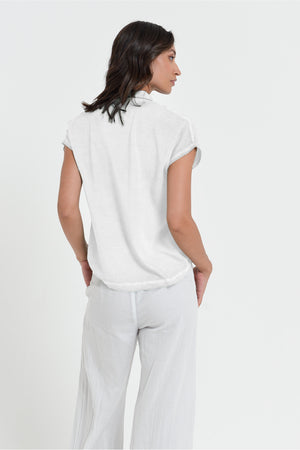 Love Letter Polo Shirt - White