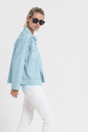 Villa Jacket - Women's Poplin Jacket - Bora Bora