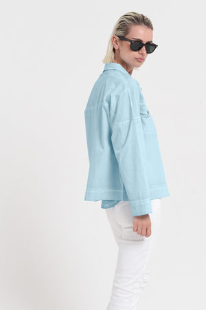 Villa Jacket - Women's Poplin Jacket - Bora Bora