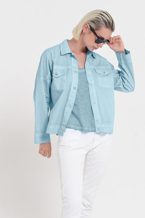 Villa Jacket - Women's Poplin Jacket - Bora Bora
