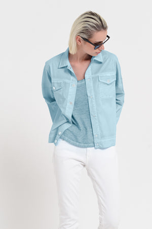 Villa Jacket - Women's Poplin Jacket - Bora Bora