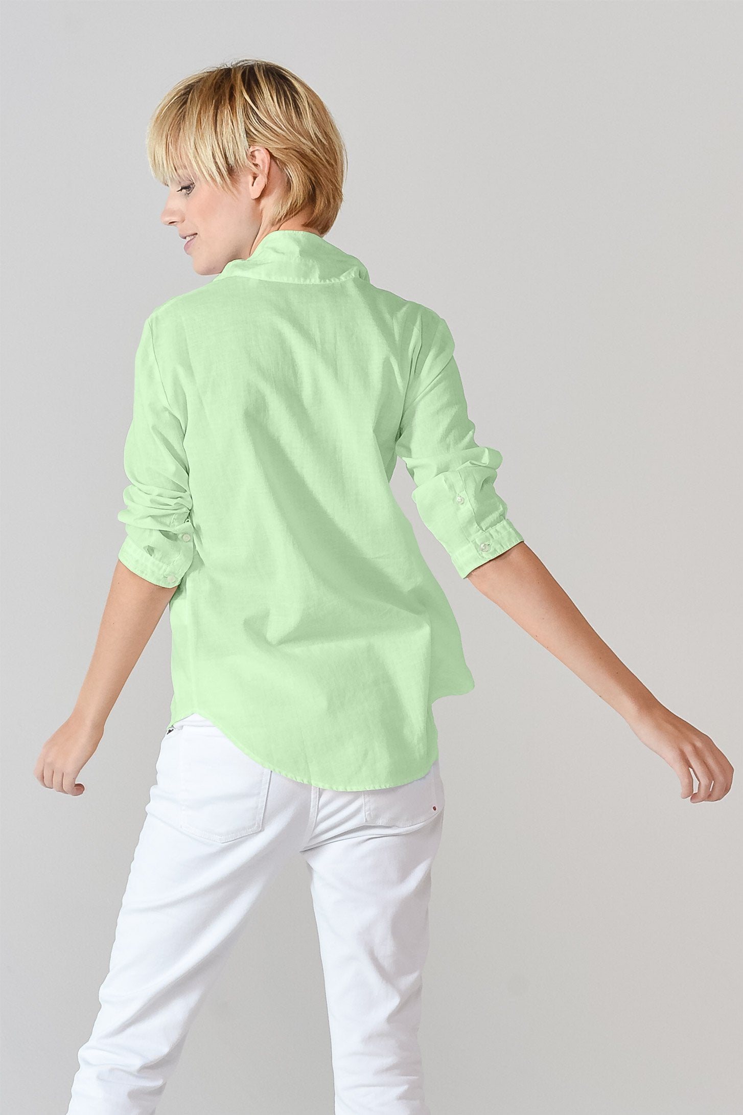 3/4 Sleeve Voile Shirt - Antigua - Shirts