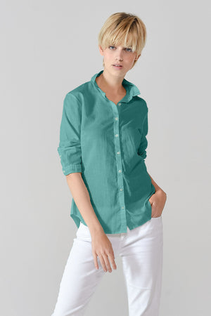 3/4 Sleeve Voile Shirt - Bahama - Shirts