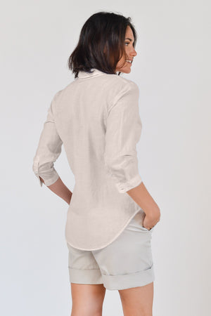 3/4 Sleeve Voile Shirt - Canapa - Shirts