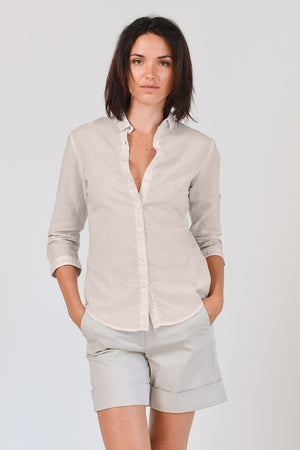3/4 Sleeve Voile Shirt - Canapa - Shirts
